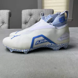 Nike Air Jordan Alpha Menace Elite 3 UNC PE Football Cleats DH3365-105 Size 14 W - Picture 1 of 9