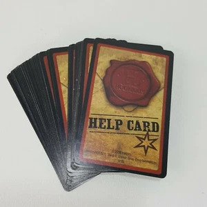Clue Harry Potter Replacement 33 Help Cards Complete Set Game Part Piece 2016 - Picture 1 of 2
