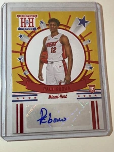 Paul Eboua 2020-21 Chronicles Hometown Heroes Auto Rookie Card SP RC Miami Heat - Bild 1 von 2