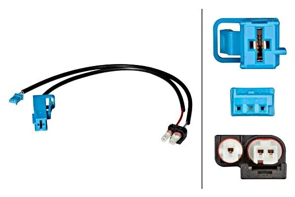 Adaptador de batería HELLA para BMW E93 E92 E90 M3 CRT E91 E60 04-13 61129123571 Foto 1 de 1