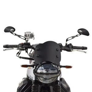 CUPOLINO SCHWARZ MATT MIT ISOTTA-ANSCHLÜSSEN MOTO GUZZI V7 IV STONE 850 2021-2025 - Bild 1 von 4