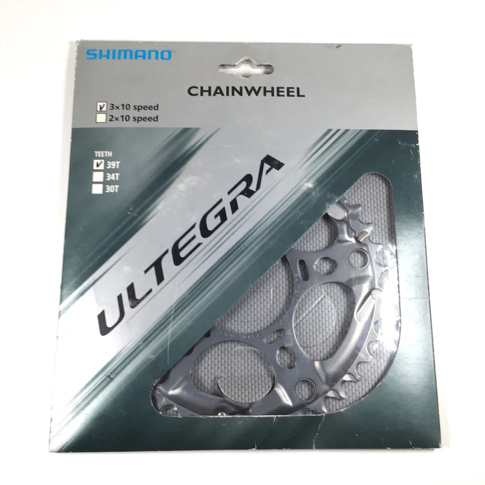 Shimano Ultegra FC-6703 Middle 39T-D x 92BCD Chainring NEW/NOS 3 x 10-Speed - Image 1 of 4