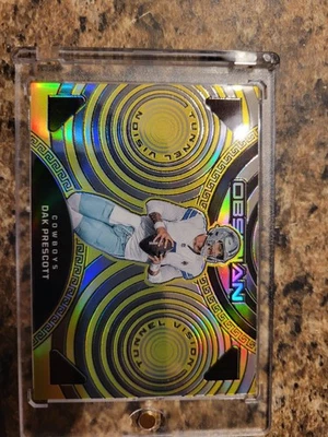 2023 Panini Obsidian - Tunnel Vision Dak Prescott #15 Electric Etch Gold /10 - Image 1 of 2