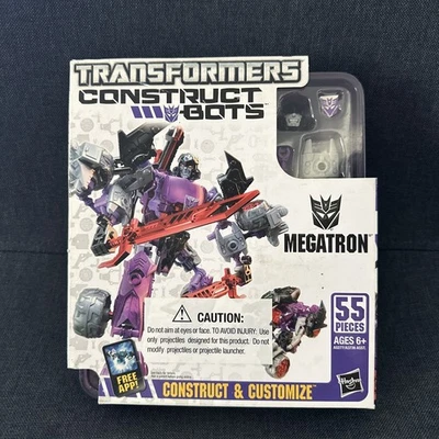 Transformers Megatron Construct Bots Optimus Prime Hasbro 2014 NEW - Image 1 of 4