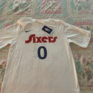 NWT 32 $ Maxey Philadelphia 76ers 2024/25 City Edition Shirt Youth XL - Picture 1 of 8