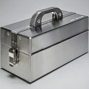 TRUSCO Stainless Steel Double Lid Toolbox 2-Tier SU3D-370 Japan 370x185x215mm - Picture 1 of 5