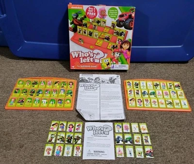 Nickelodeon Who's Left 2015? Jogo de adivinhar Guess Who COMPLETO - Imagem 1 de 4