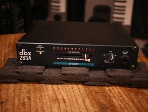DBX 263A De-Esser Deesser De-S Studio Dynamic Audio Signal Processor USED japan - Picture 1 of 24