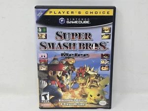 Super Smash Bros Melee (Nintendo GameCube, 2003) con tarjeta de memoria *ESTUCHE/MANUAL DMG* - Imagen 1 de 17