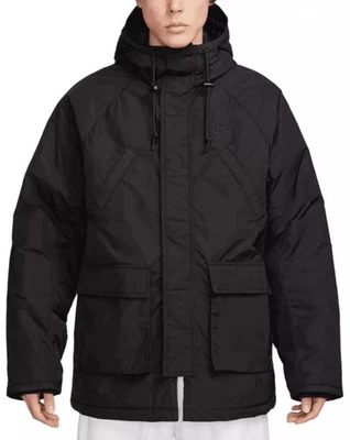 Nike Sportswear клуб флис Therma-Fit мужской размер большой парка куртка FZ0869-010 - Изображение 1 из 4