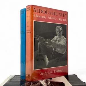 Aldous Huxley - A Biography 1894-1963 SYBILLE BEDFORD First Edition 1973 2 Vols - Bild 1 von 24
