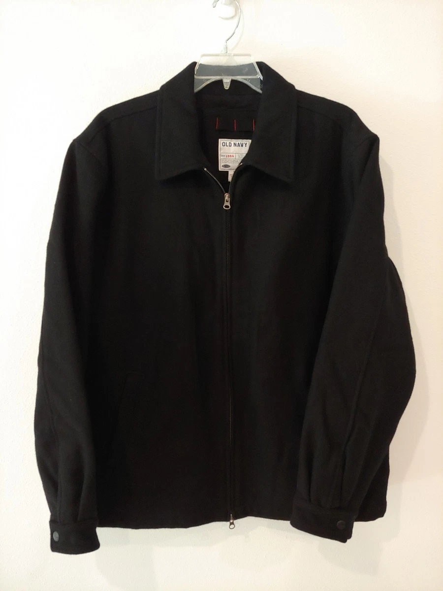 Old Navy Black Wool Outer Shell Coats, Jackets & Vests for Men | eBay