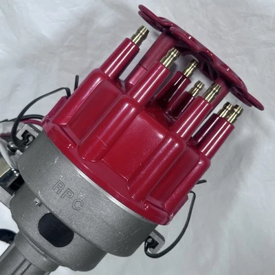 RPC FORD HEI Electronic Distributor Ready To Run FORD 351C 351M 400 429 460 RED - Image 1 of 4