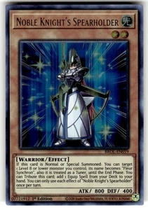 Edler Ritter Speerhalter BROL-DE019 Brothers of Legend 1. Auflage Ultra Rare  - Bild 1 von 2