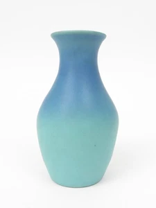 Artus van Briggle Keramik blau grün Vase 6,75" hoch Colorado Springs Original  - Bild 1 von 7