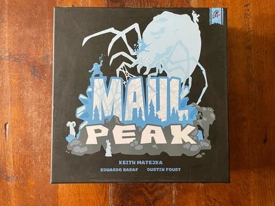 Maul Peak Kickstarter Board Game 1st Printing Games Complete - Image 1 of 4