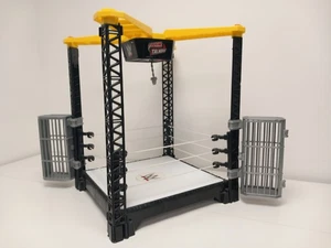 WWE Tough Talkers Championship Takedown Ring Wrestling Action Figure Playset - Picture 1 of 17