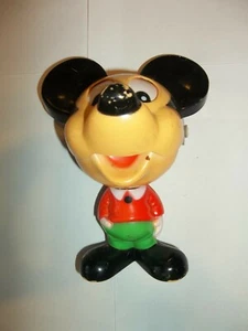 MICKEY MOUSE HARD PLASTIC - GREEN PANTS 1976 - Picture 1 of 2