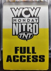 WCW MONDAY NITRO TNT FULL ACCESS PASS 1998 