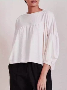 Apiece Apart || New York Vida Ivory Bluse Größe S - Bild 1 von 6