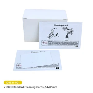 100pcs/Box CR80 Cleaning Cards Kit for Zebra Technologies 104531-001 - Picture 1 of 1