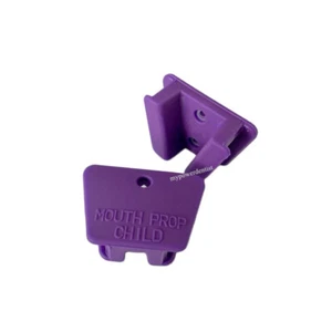 1~10Pcs New Dental Mouth Prop Bite Blocks Purple Child Adult Props Medium 134℃ - Picture 1 of 8
