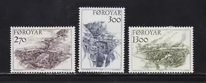 Islas Feroe 149 - 151 MH OG ¡ENVÍO GRATUITO!! - Imagen 1 de 1