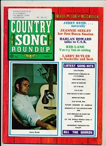 Country Song Roundup Magazine # 120 July 1969 Jerry Reed Jeannie Seely - Picture 1 of 3