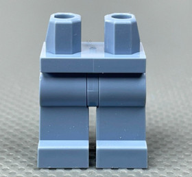 LEGO Sand Blue Minifigure Hips & Legs Assembly Minifig Legs Pants 970c00