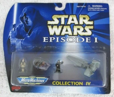 Star Wars Episode I Collection IV Micro Machines 66500 Ki-Adi-Mundi Galoob 1998 - Image 1 of 4