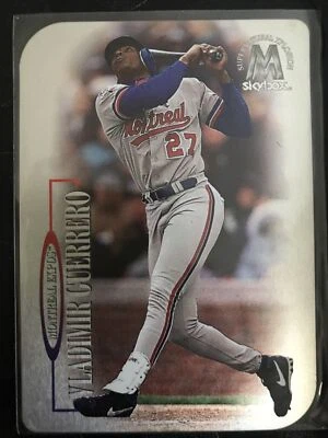 Skybox 1999 metal fundido Vladimir Guerrero #149 inserto Supernatural Xplosion Foto 1 de 2