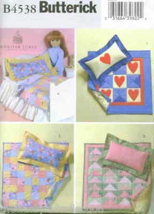 Butterick Doll Pattern to fit 18" American Girl or Similar - You Choose - Picture 1 of 7
