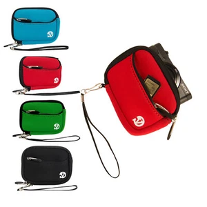 Small Compact Digital Camera Sleeve Case Cover For Canon Powershot ELPH 360 HS - Picture 1 of 27