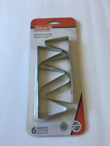 Coleman 6 Pk Stainless Steel Tablecloth Clamps - Picture 1 of 2
