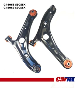 Lower Control Arms Ball Joints premium Bushings for 07-19 Toyota Yaris Prius C - Picture 1 of 4