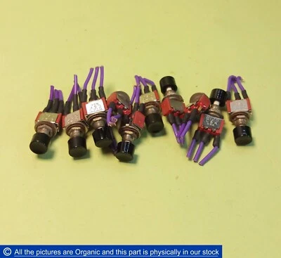 Interruptor pulsador momentáneo C&K 8125 SPDT 0,4 VA MAX lote de 10 Foto 1 de 4