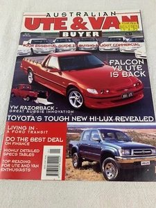 Australian Ute & Van Buyer No.1 Vintage  90's Magazine - Imagen 1 de 4