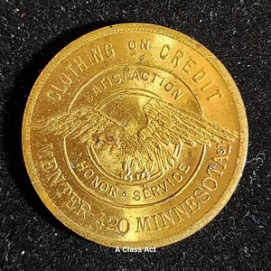 Menter Clothing 420 Minnesota St. 1 $ Rabatt auf Kleidung - Guthaben. Adler Bild Medaille T6807 - Bild 1 von 4
