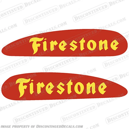 Fits Firestone 3.5hp - 5hp 1948 Outboard Motor Engine Decal Kit - Image 1 of 1