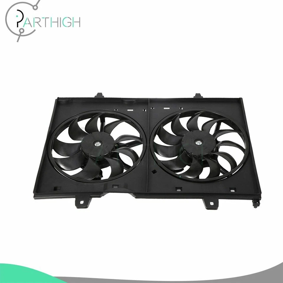 Radiator Condenser Cooling Fan Assembly Electric For 2008 2009-2013 Nissan Rogue — 第 1/1 张图片