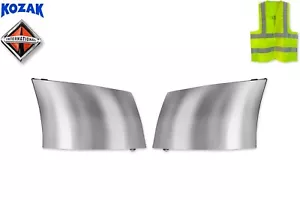 Bumper End Corners Chrome Trim Left & Right International Prostar 2008-2015 - Bild 1 von 7