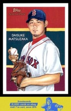 2010 Topps National Chicle Daisuke Matsuzaka    #4 Boston Red Sox