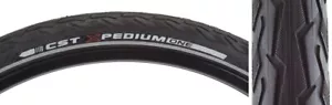 CST PREMIUM TIRE CSTP XPEDIUM 700x35 BK/BK SC/APL WIRE - Picture 1 of 1