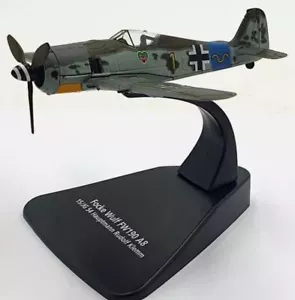 OXFORD DIECAST, Militärflugzeug FOCKE Wulf 190A 15/JG 54 - Hauptmann RUDOLF, ... - Bild 1 von 3