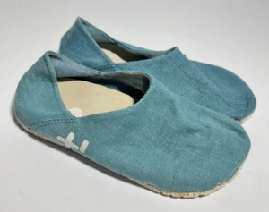 OTZ CorkLite Footbed Shoes Slip On Canvas Blue size 36.5 US 5.5/6 - Picture 1 of 6