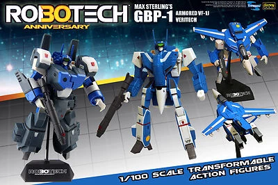 Macross Robotech Max VF-1J GBP-1 重型装甲 Veritech 1/100 可转换-全新 — 第 1/3 张图片