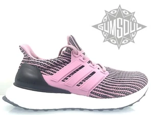 WOMEN’S ADIDAS ULTRABOOST 4.0 DNA RUNNING SHIFT PINK BLACK WHITE GX5080 sz 9 - Picture 1 of 12