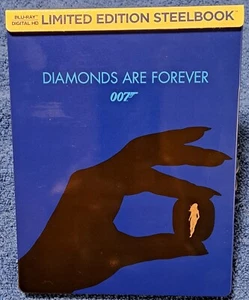 DIAMONDS ARE FOREVER ● Limited Edition Best Buy Blu-ray SteelBook ● James Bond - Picture 1 of 3