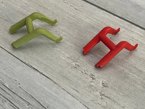 GI Joe Air Assault FANG Rollbar Engine Cover Replacement 3D Printed Green or Red Cover