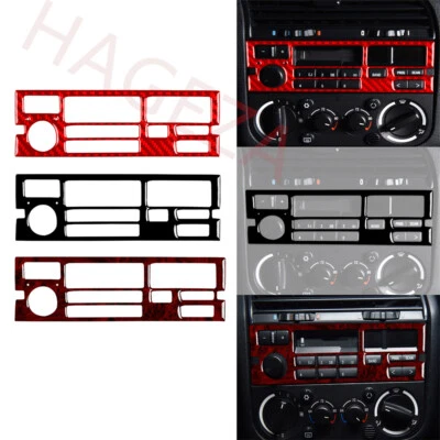 Cubierta de panel de interruptor de radio de consola de PVC para BMW Serie 3 E36 1991-1999 accesorios Foto 1 de 4
